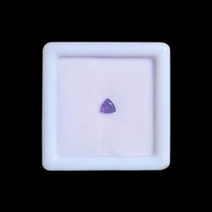 NEW AA African Amethyst Trillion Loose Gemstone .35 ctw